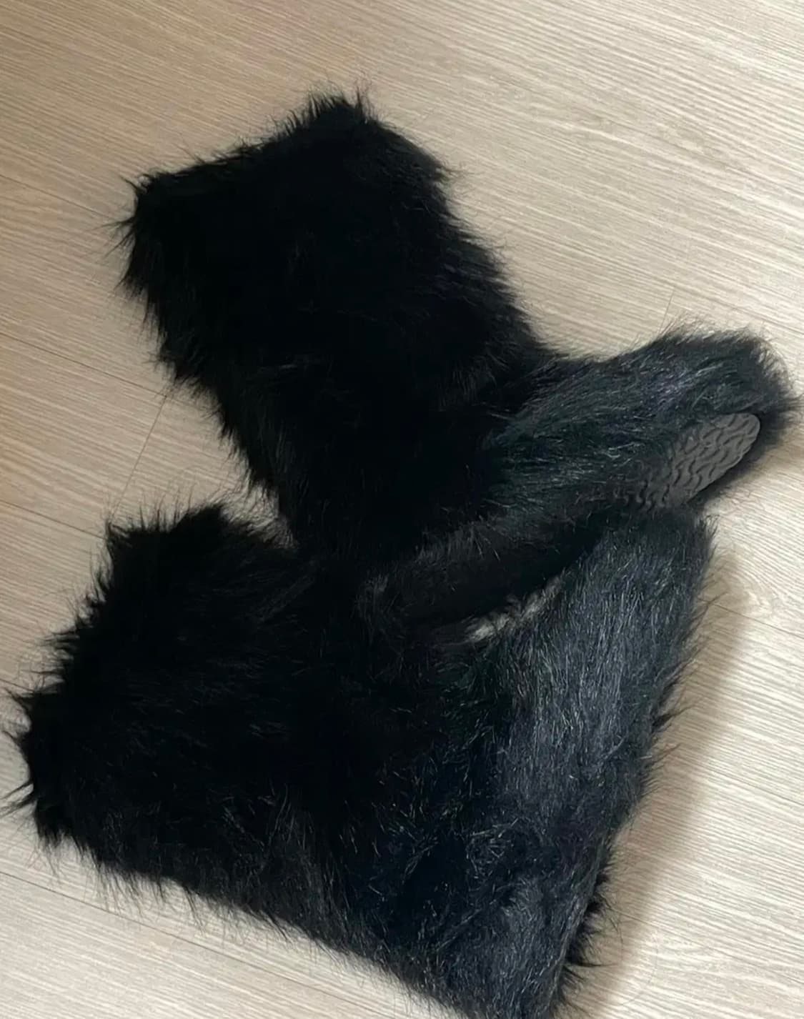 오도어 퍼 부츠 블랙  상품이미지3