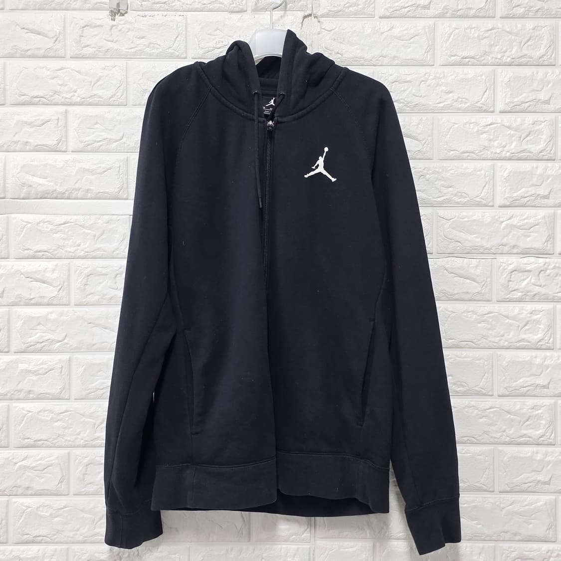 택포) 나이키 조던 블랙 후드집업 L 상품이미지1