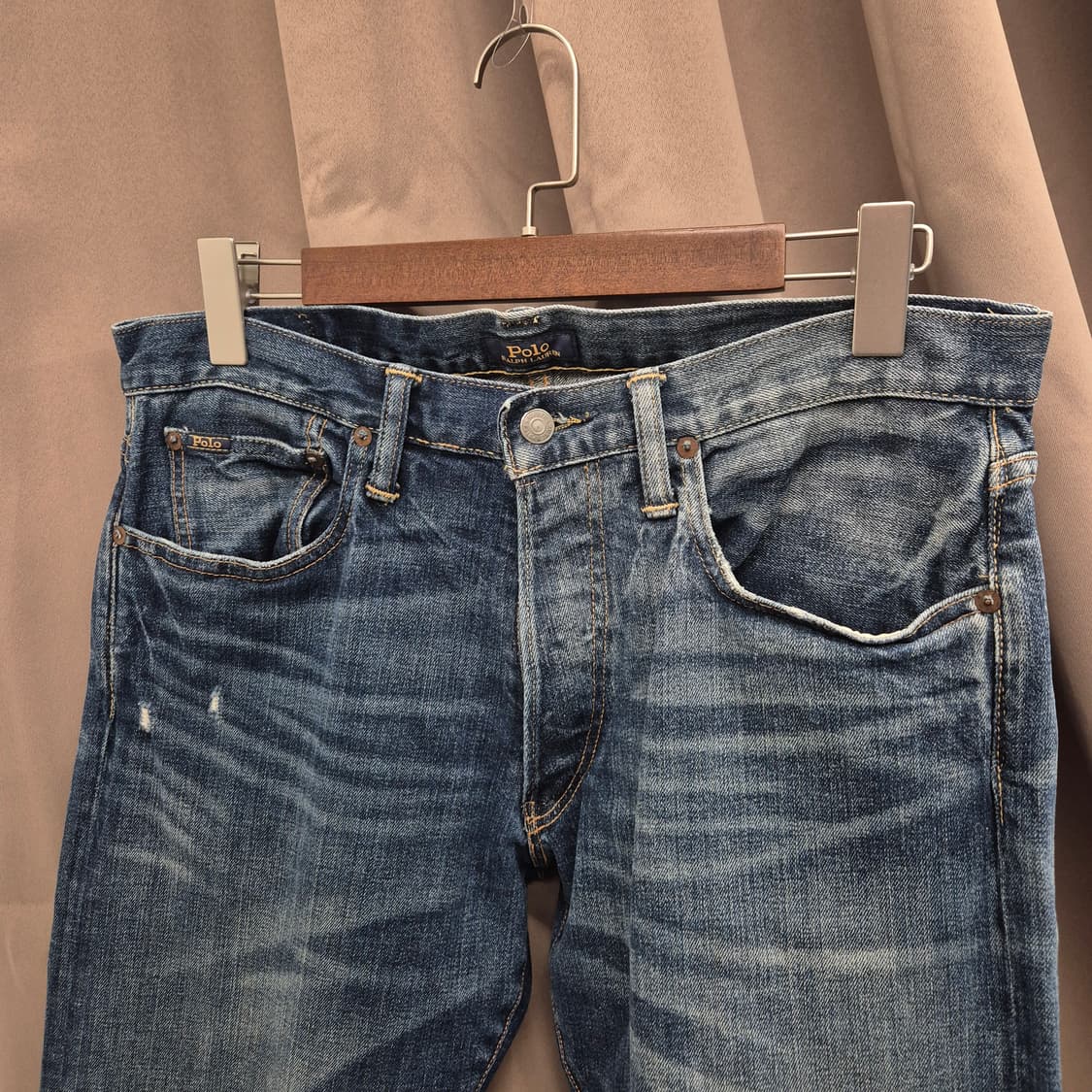 폴로 랄프로렌 슬림 스트레이트 핏 데님 팬츠 32 상품이미지2