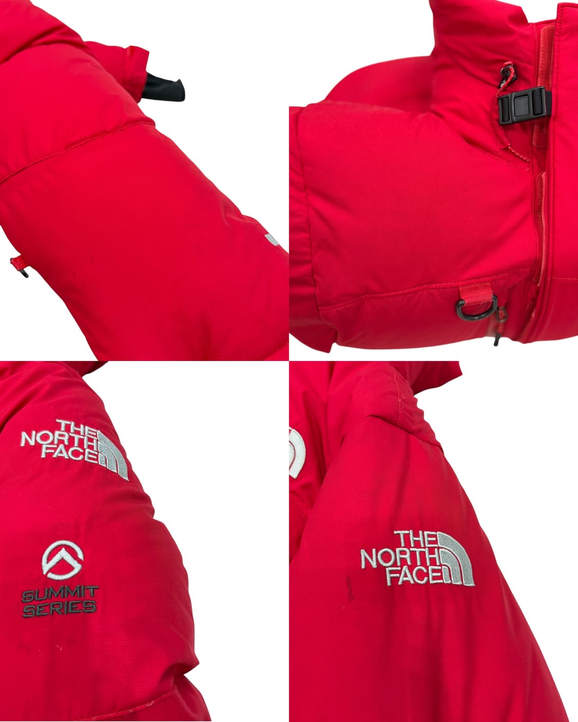 노스페이스 히말라야 레드 써밋 윈드스토퍼 패딩 S 상품이미지8