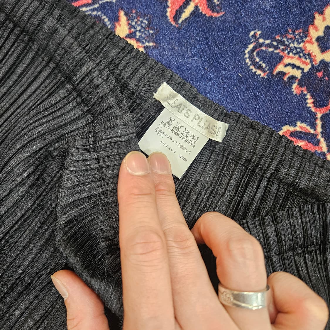 플리츠플리즈 No. PP31-JF432 플리츠 발목 팬츠 2size 상품이미지5