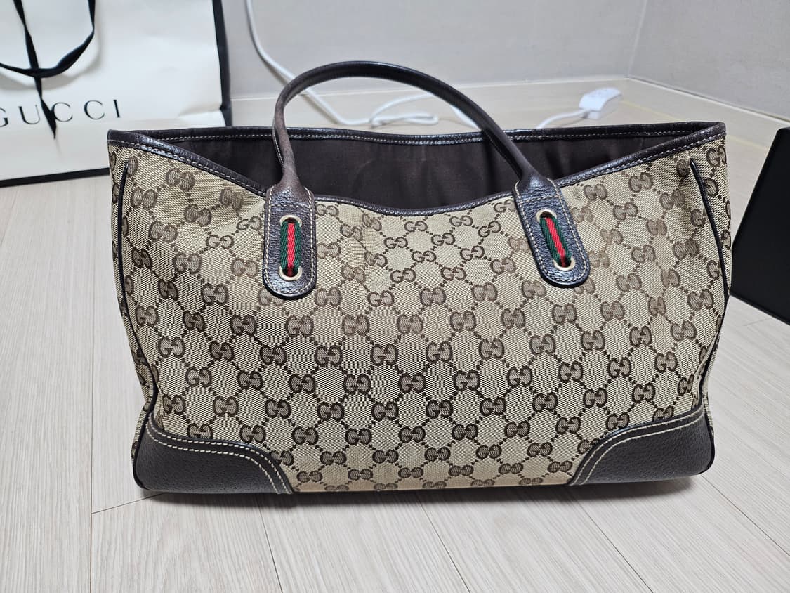 구찌 자카드 핸드백 상품이미지1