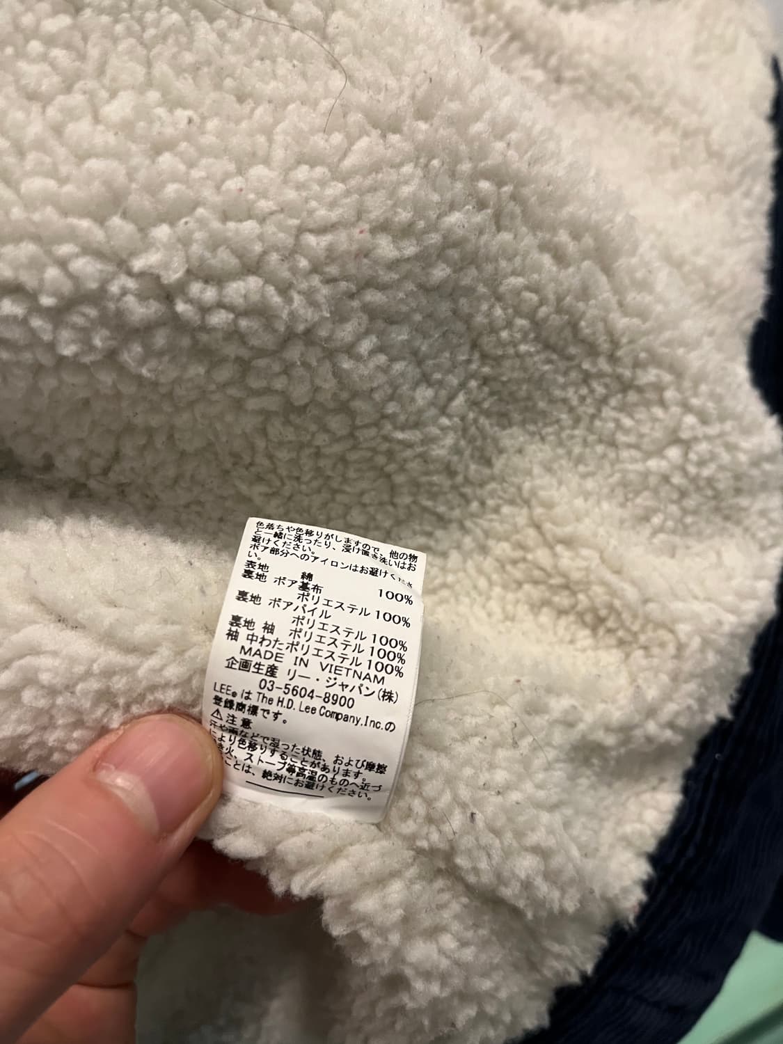 Lee for United Arrows 스톰라이더 코듀로이 쉐르파자켓 M 상품이미지8