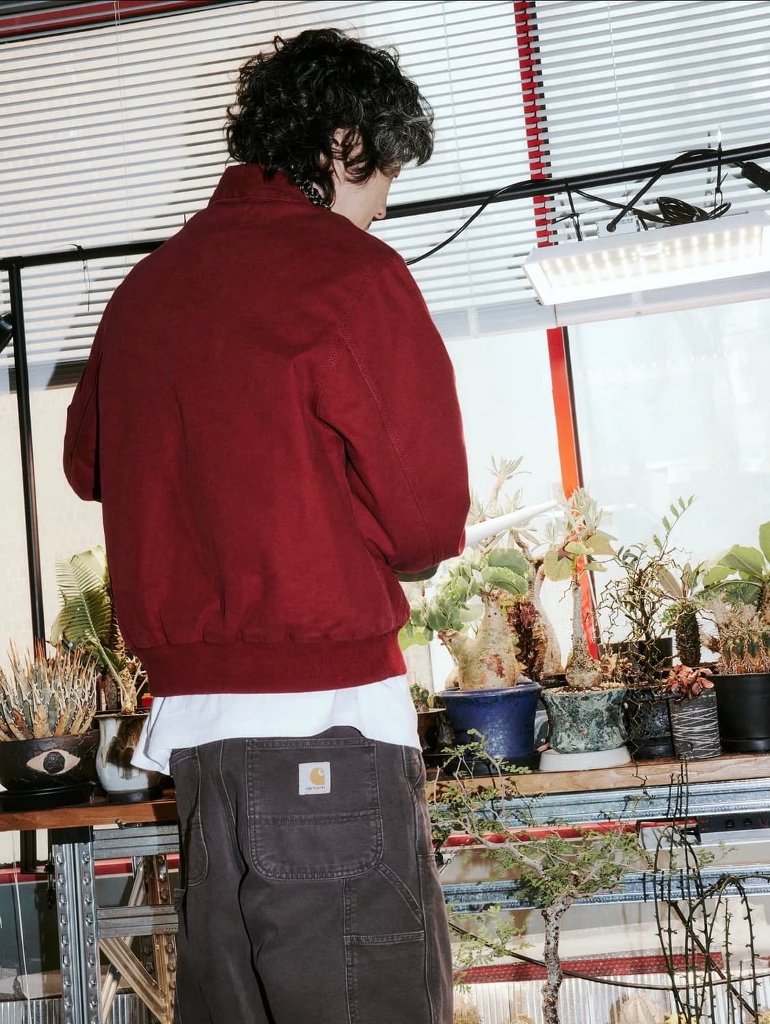 32/32 칼하트윕 더블니 디어본 토바코 스톤 캔버스 상품이미지1