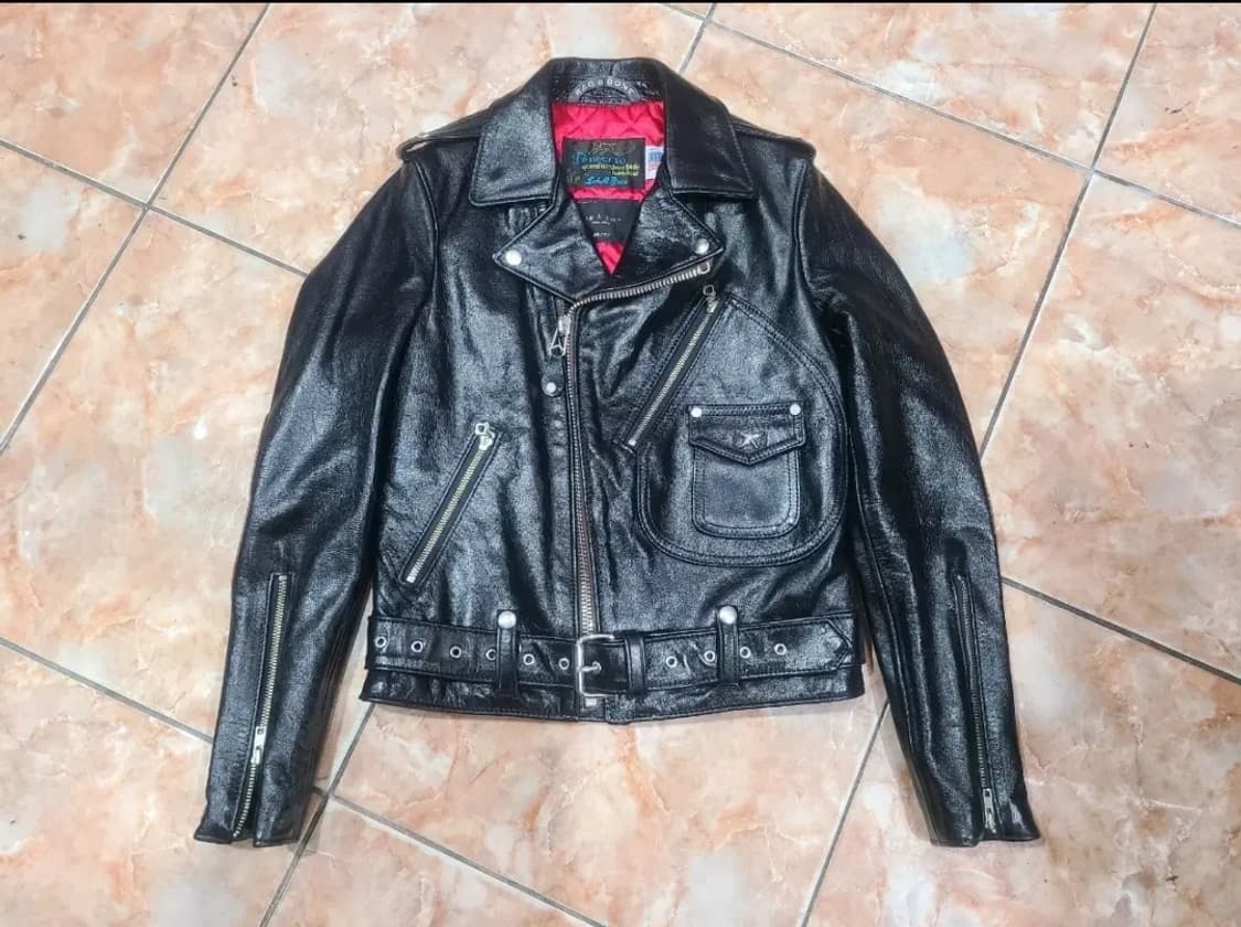 랙앤본 가죽자켓 상품이미지1