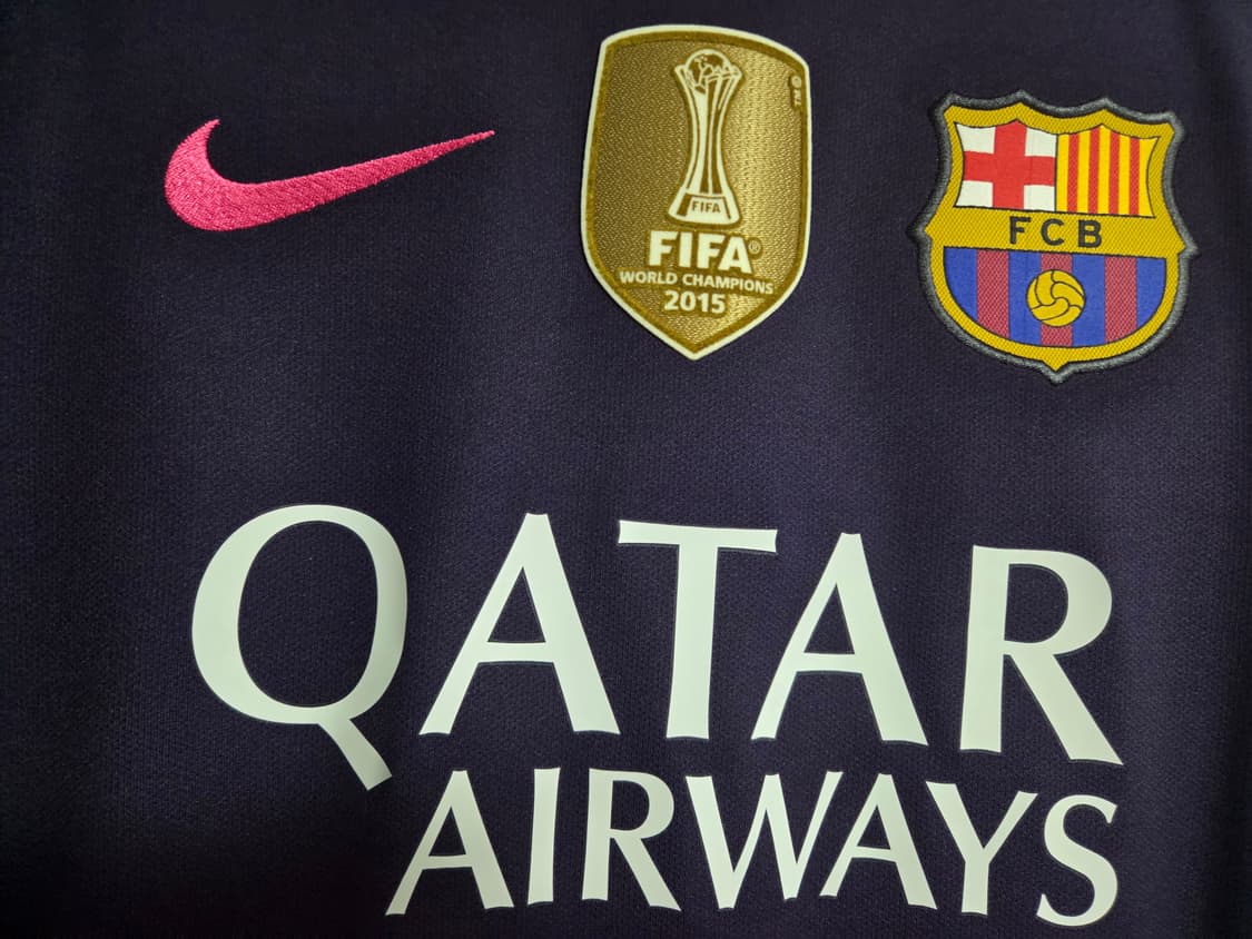 올오피셜 나이키 바르셀로나 16 17 수아레스 어웨이 유니폼 택채 상품이미지3