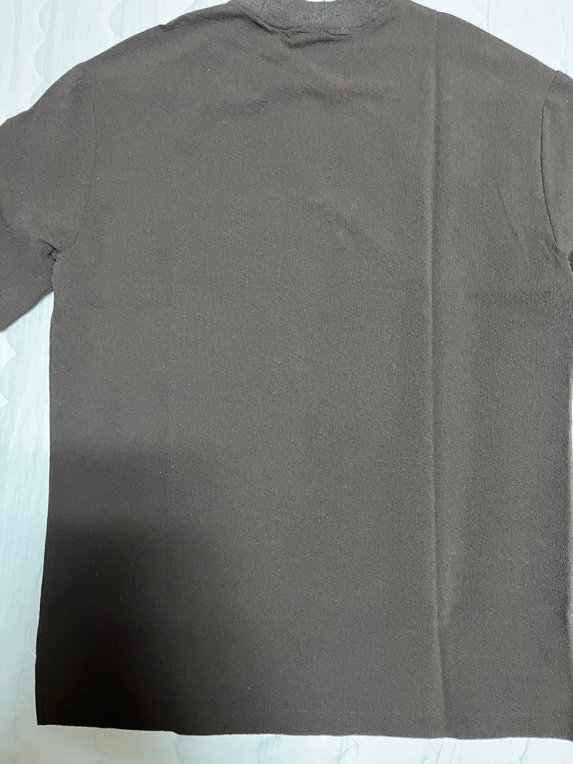 (새상품) 질스튜어트뉴욕 시어서커 반팔 티셔츠 블랙 S 95 상품이미지5