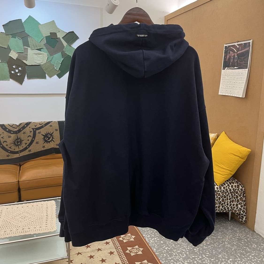 아조바이아조 올드스쿨 스트릿 힙합 스펠아웃 후드티 115 C09831 상품이미지4