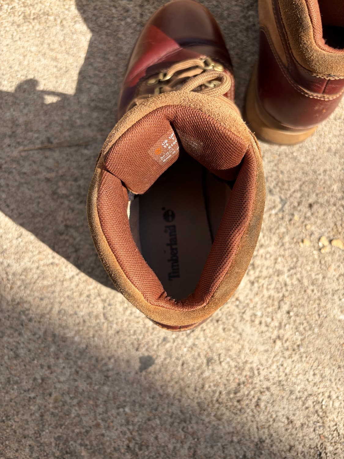 275) Timberland 브라운 워터프루프 레더 하이커 부츠 상품이미지6