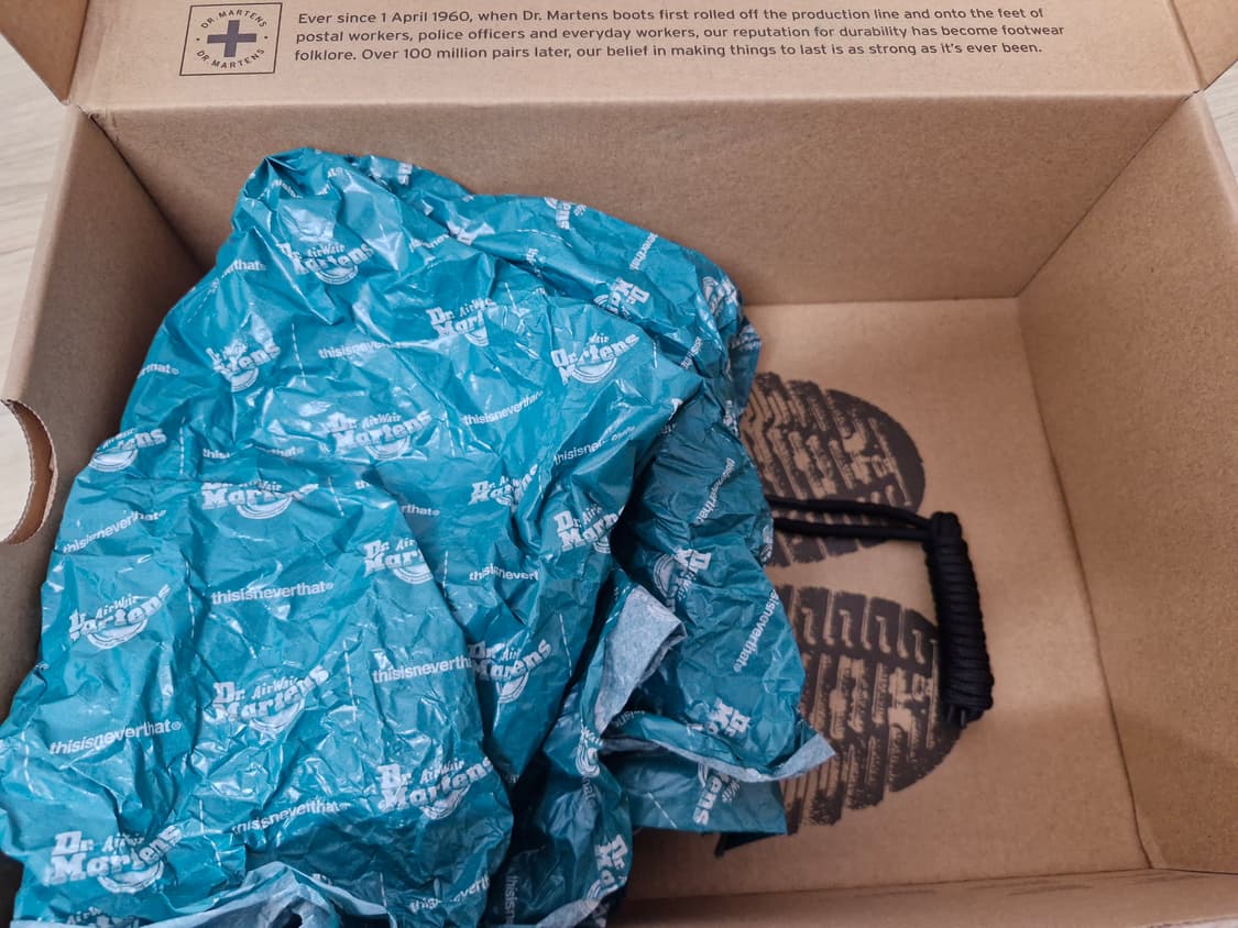 닥터마틴x디스이즈네버댓 콜라보 1461 280사이즈 판매합니다 상품이미지7