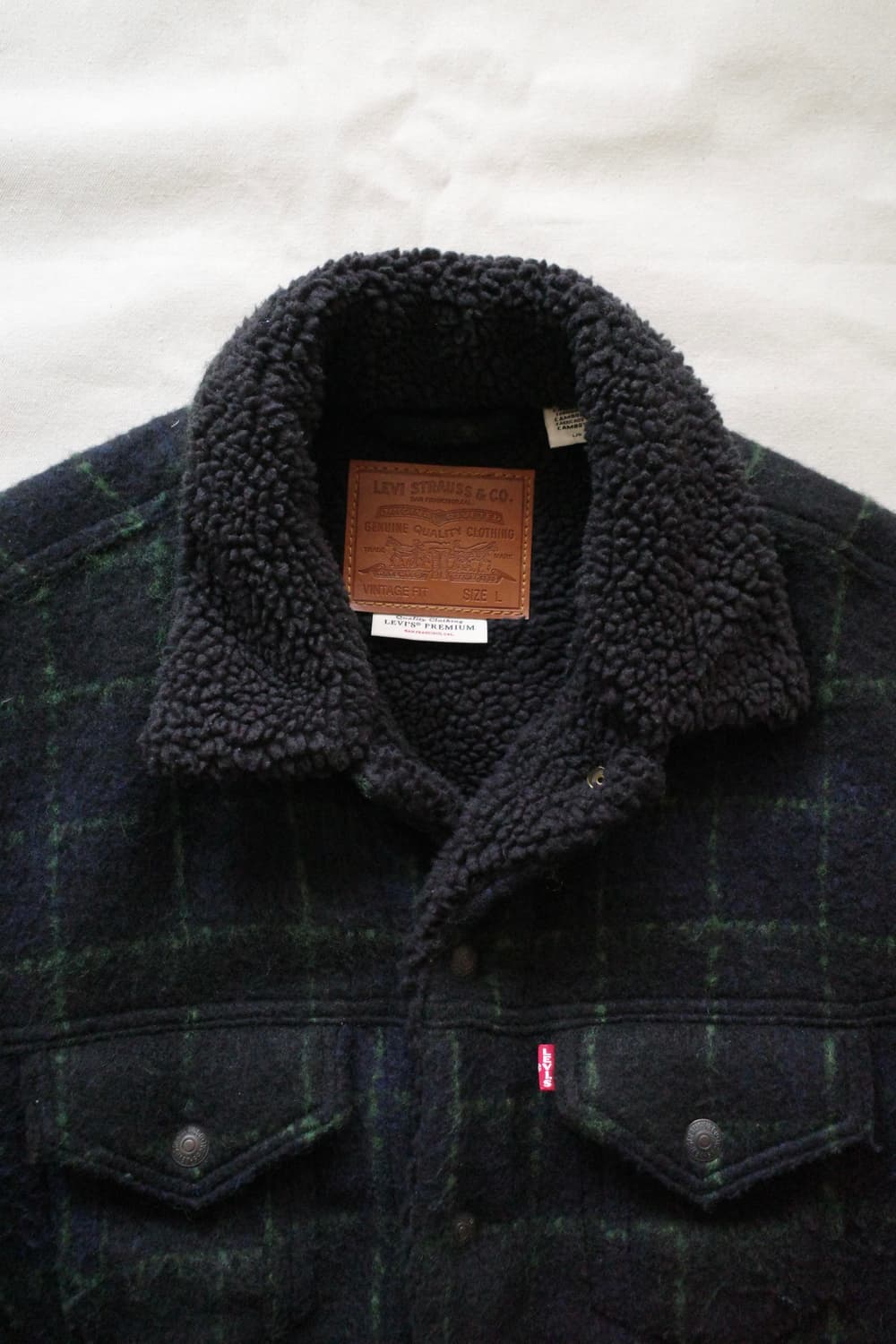 리바이스 프리미엄 빅E 라인 셰르파 트러커 자켓 상품이미지6