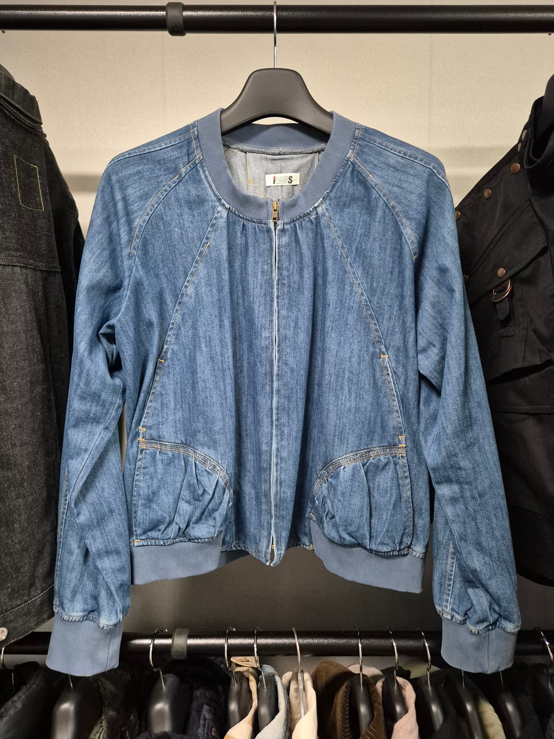 1990 I.S. 블루종 데님 자켓 상품이미지1