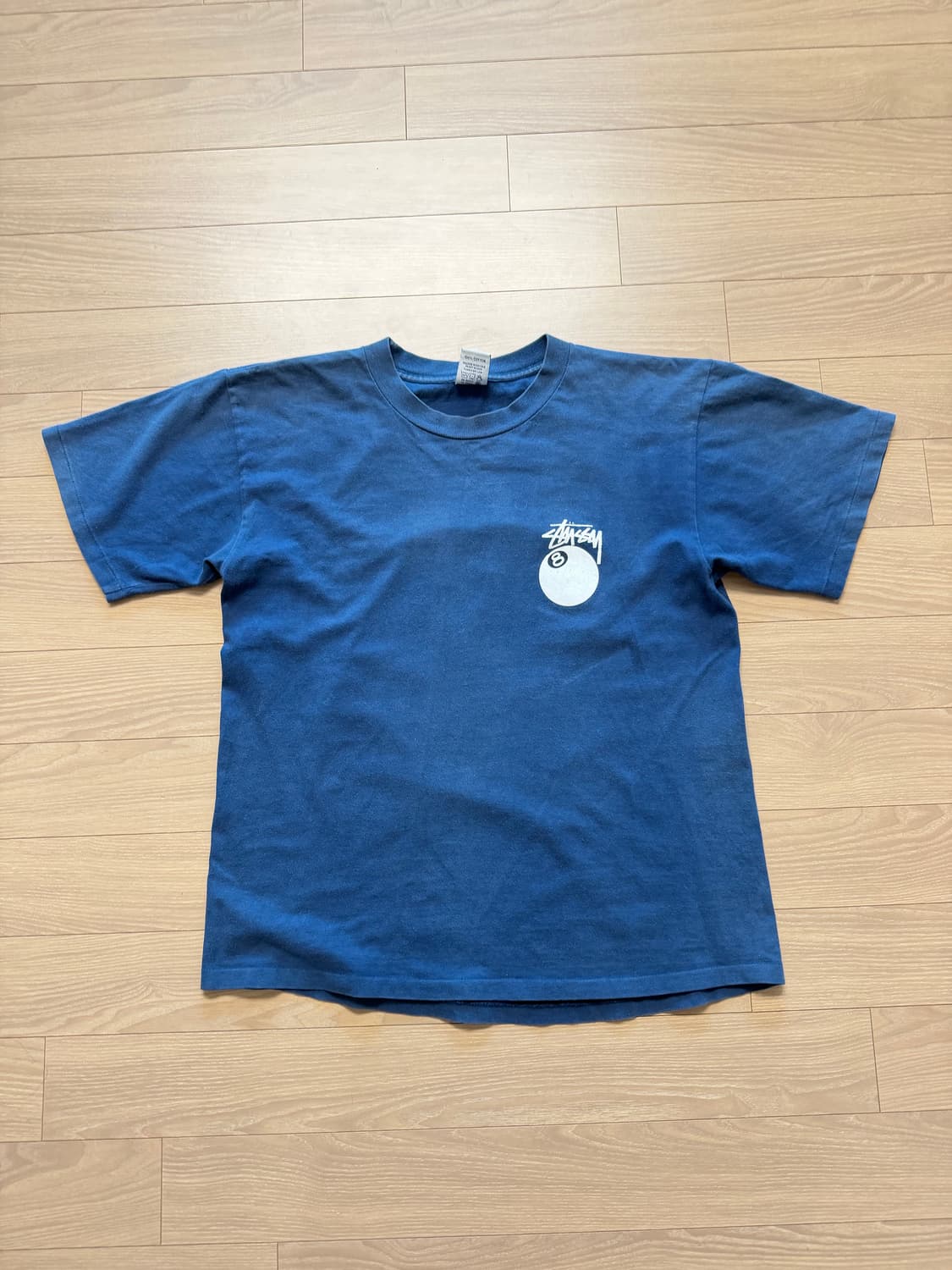 00s 스투시 8볼 티셔츠 네이비 usa made 상품이미지1