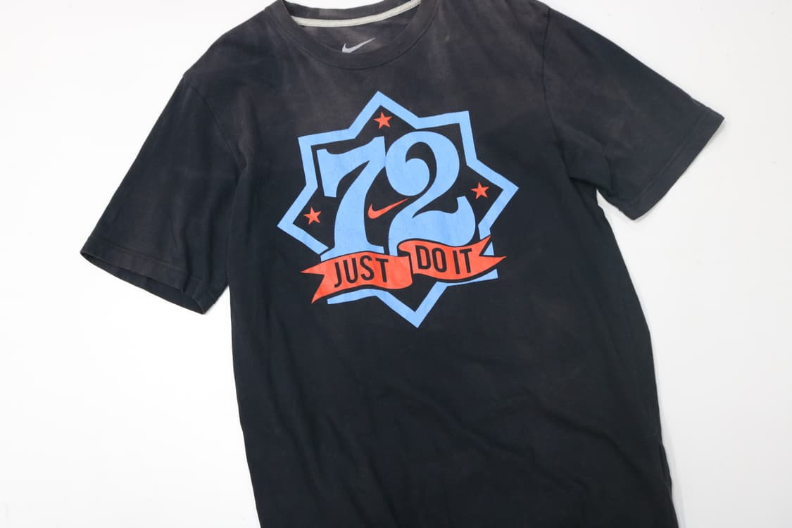 NIKE 나이키 빈티지 72 저스트두잇 블랙 반팔티셔츠 (M) 상품이미지3