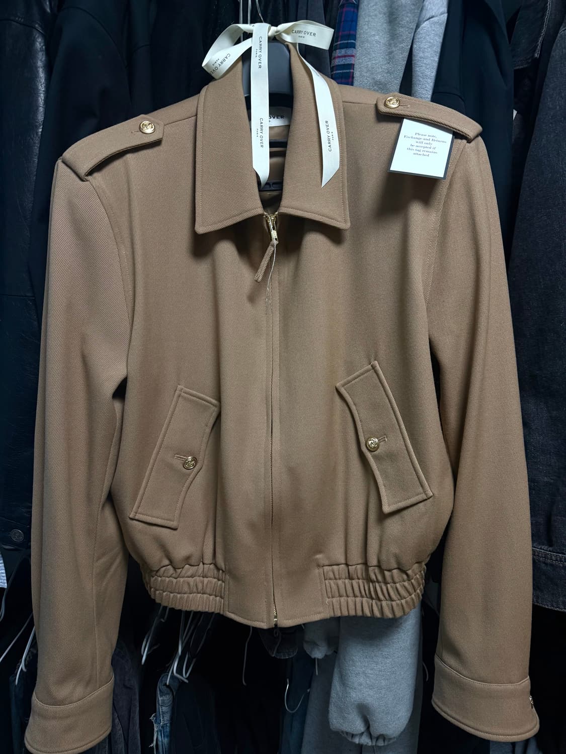 Carry over (캐리오버) 로빈 밀리터리 블루종 XL 상품이미지1