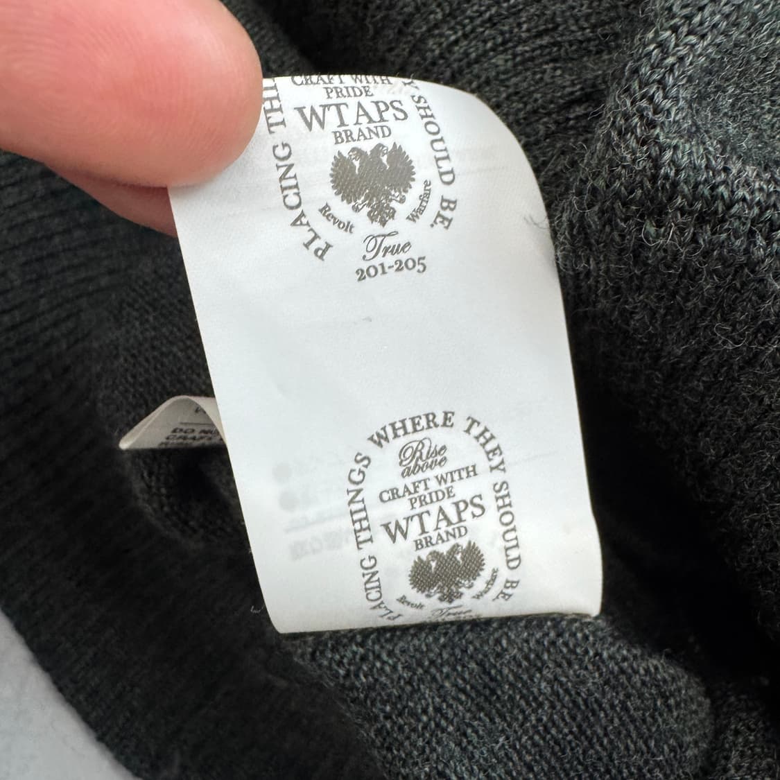 더블탭스 네이버후드 울 가디건 상품이미지9