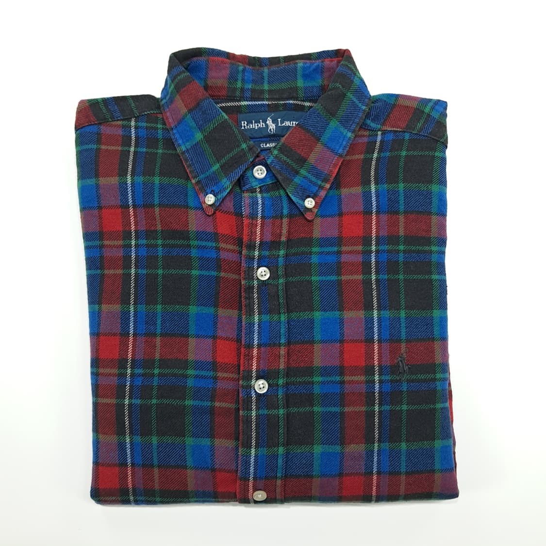CN803 L 폴로 랄프로렌 플란넬 모던 타탄체크 긴팔 셔츠 남방 상품이미지8