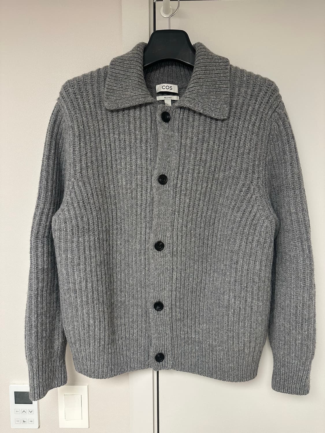 리브드 알파카 블렌드 가디건 상품이미지2