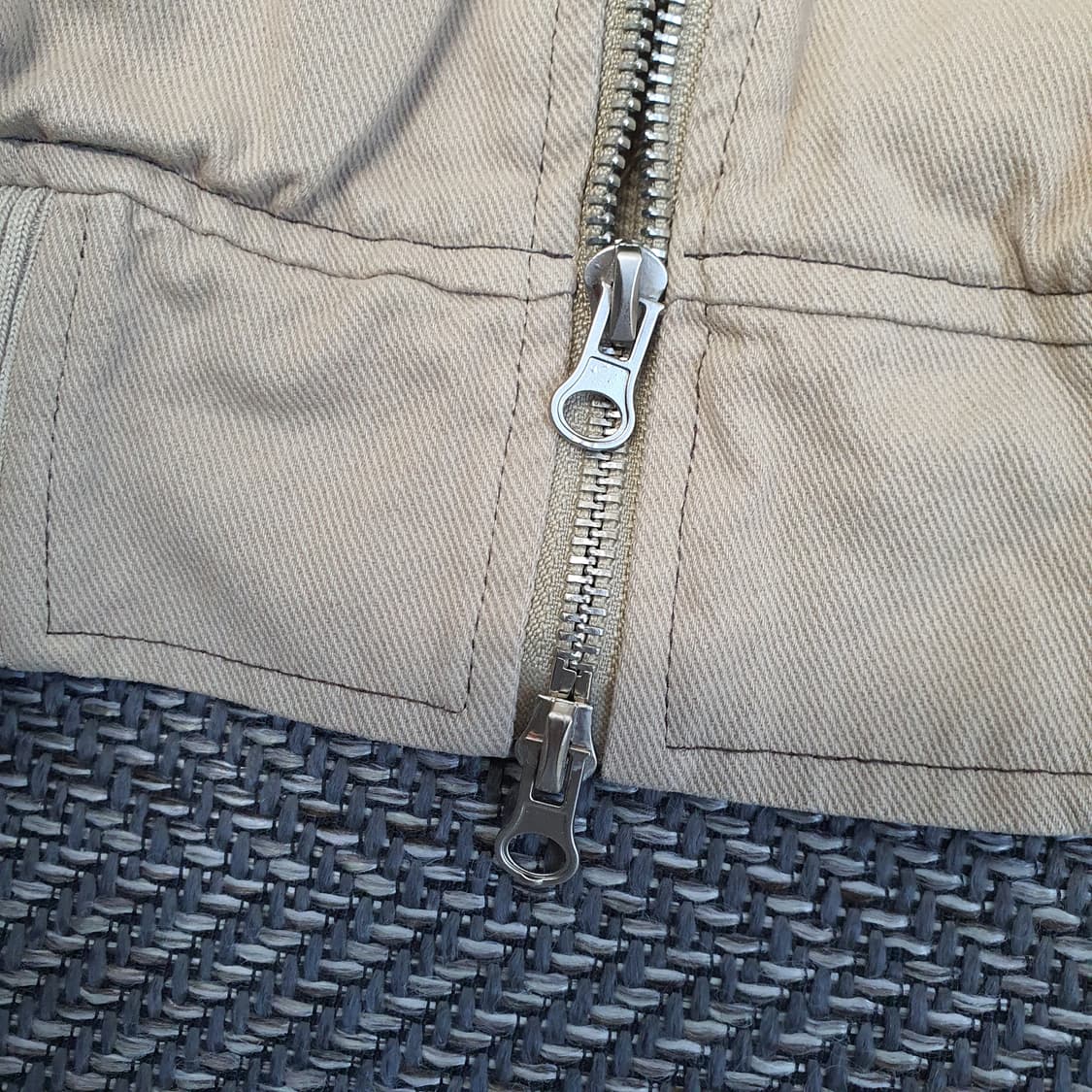 썸플레이스 투웨이 블루종 면자켓 남자105 상품이미지5