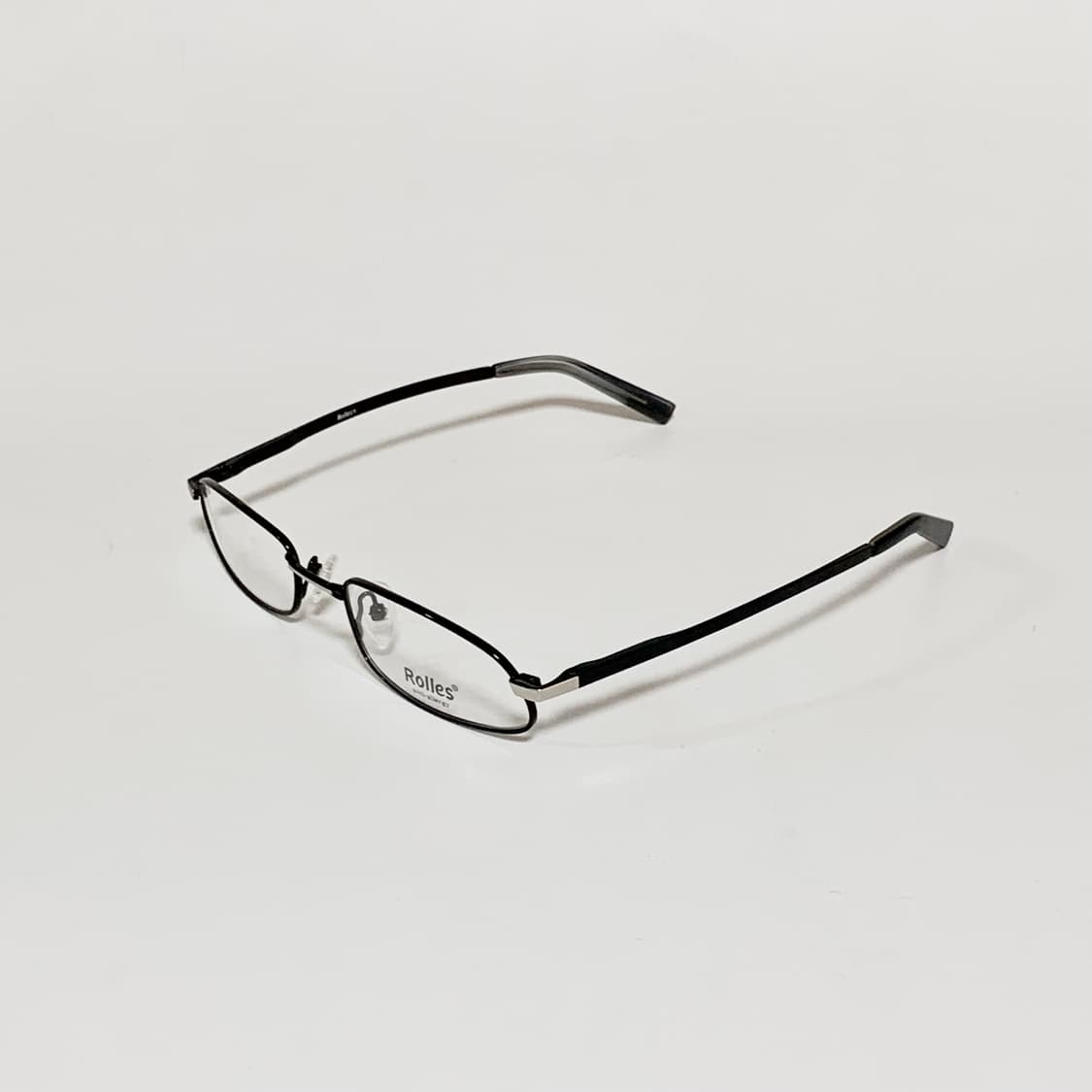 905 빈티지 데드스탁 Y2K 슬림 직사각 메탈 안경 픽키 상품이미지3