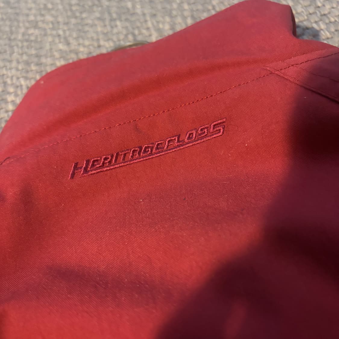 헤리티지플로스 S&C 봄버 자켓 마룬 S 사이즈 상품이미지6