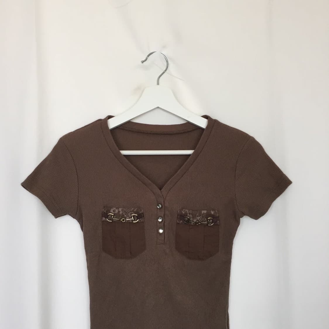 634. grunge mood short-sleeve shirt 상품이미지2