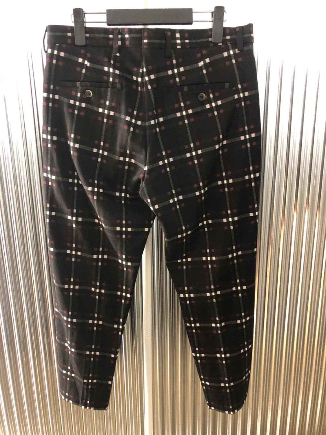 MSGM 체크 팬츠 48사이즈 상품이미지3