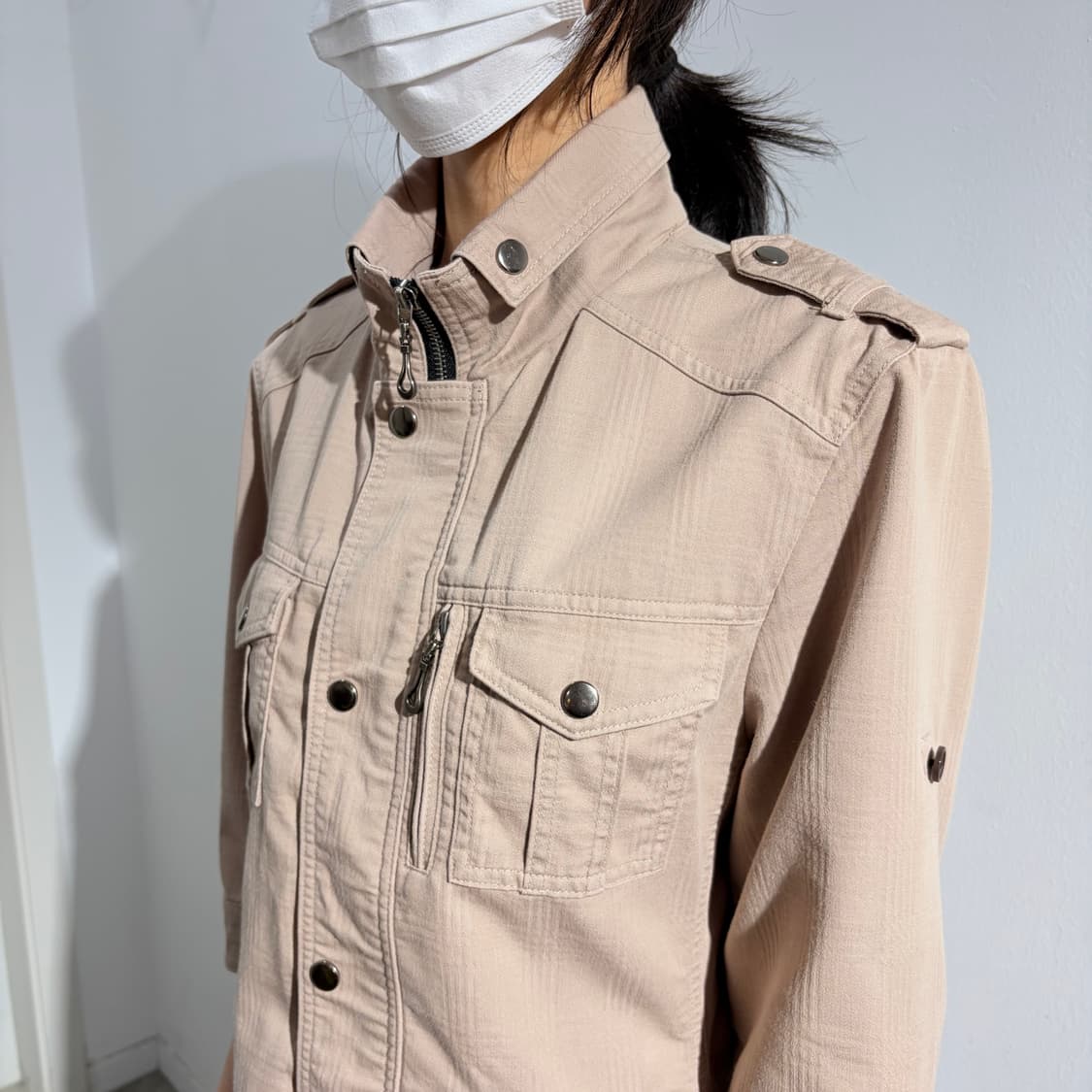 male & co 펑크 반팔 자켓 상품이미지3