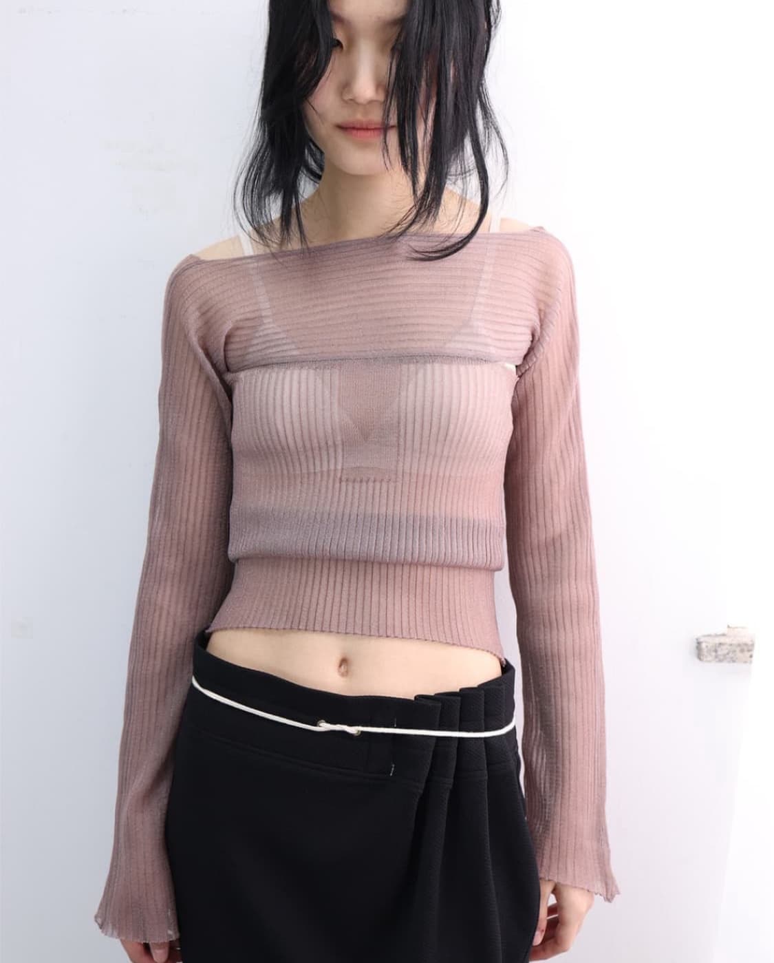 울리카상투스 시어 탱크탑 상품이미지1