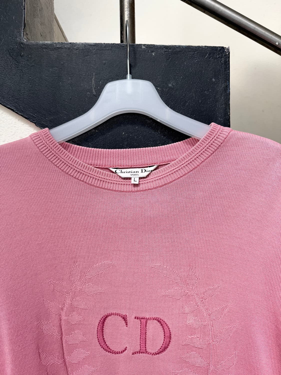 90s Christian Dior Sports CD cotton knit 상품이미지4