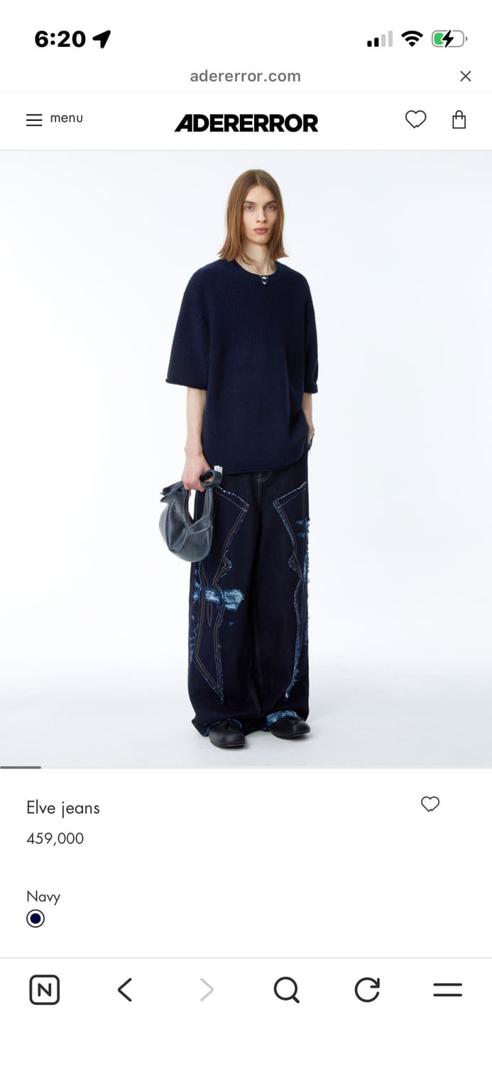 아더에러 Elve jeans 상품이미지10