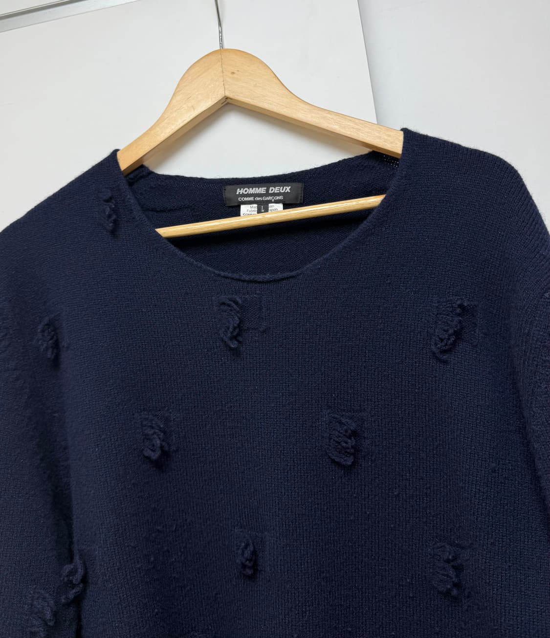 꼼데가르송 옴므듀스 울 니트 상품이미지2