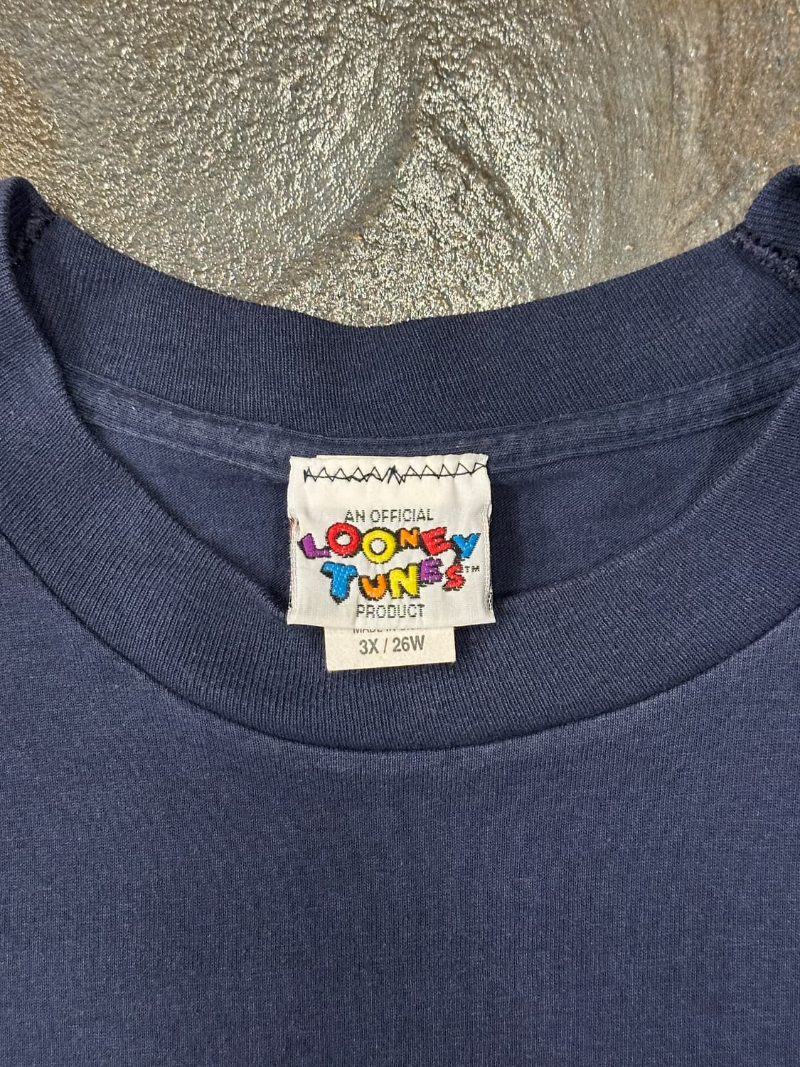 90s 50/50 made in USA 루니툰 트위티 반팔티 3XL 상품이미지3