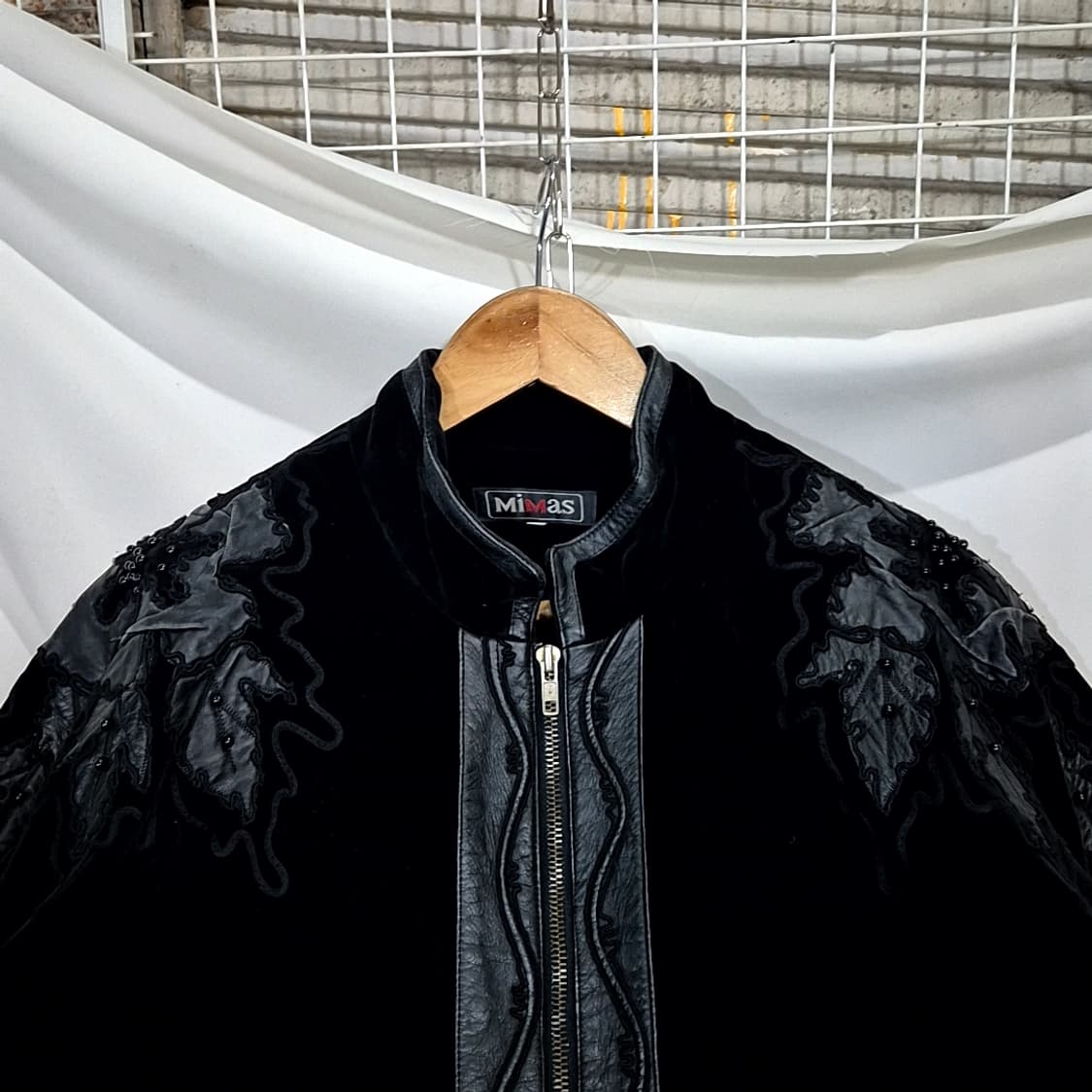 Mimas 벨벳 봄버 자켓 상품이미지2