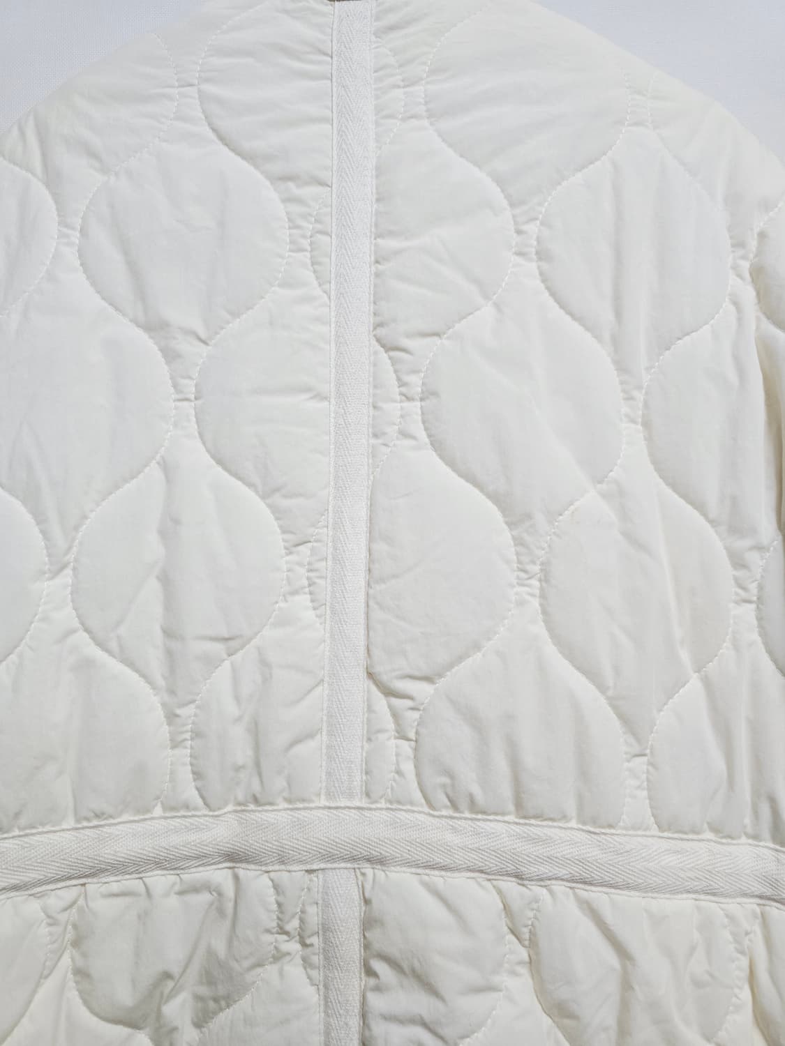 The nomore 아이보리 퀼팅 자켓 상품이미지5