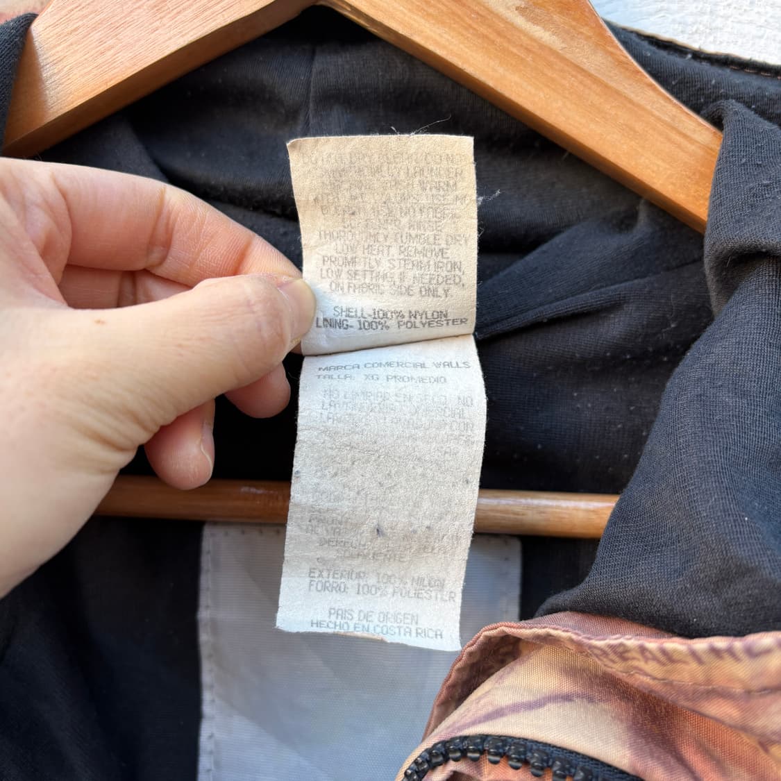 Walls 90s 빈티지 월즈 리얼트리 바람막이 자켓 상품이미지7