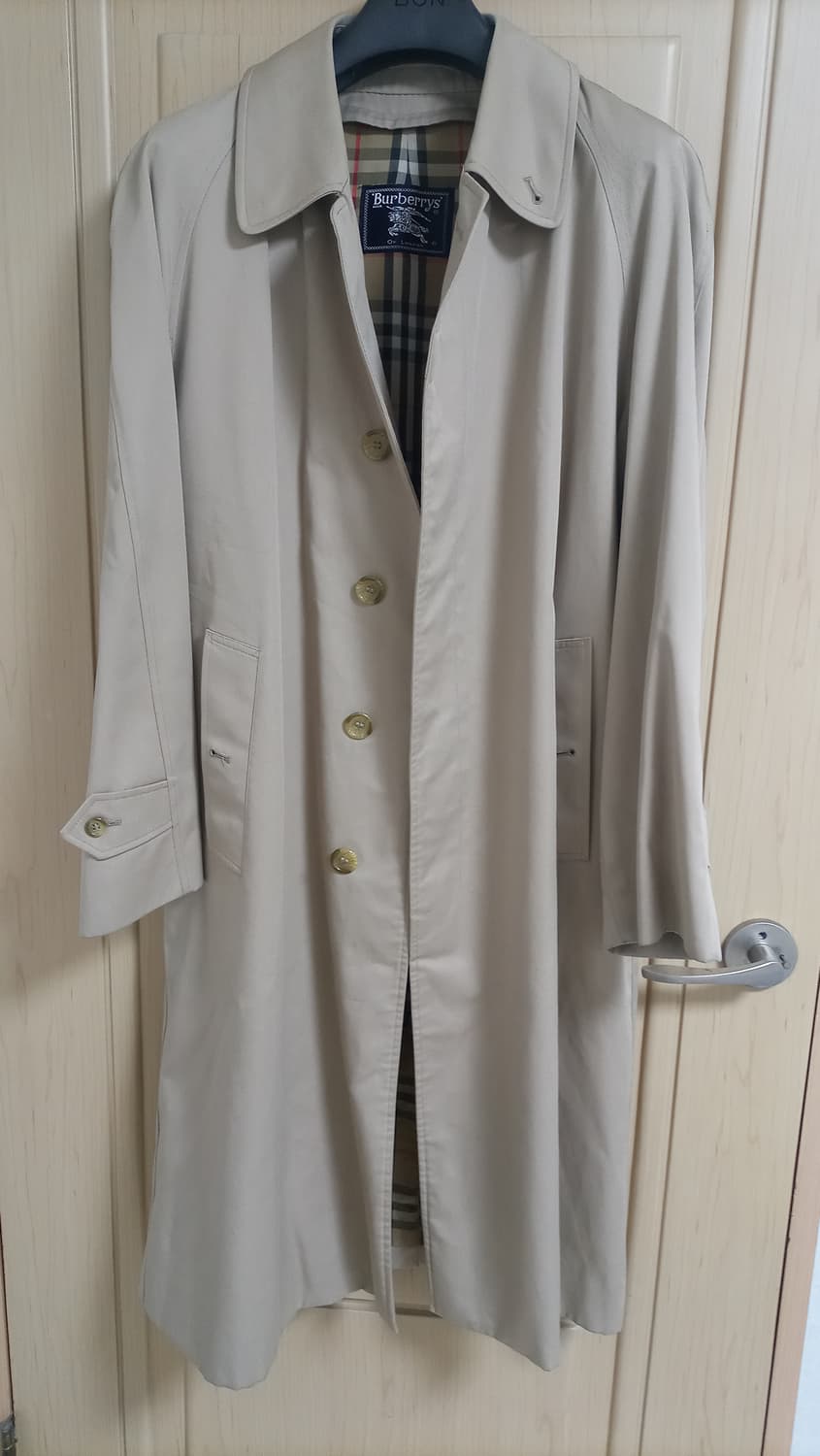 [울 내피포함]정품 버버리 노바체크 트렌치코트 상품이미지2