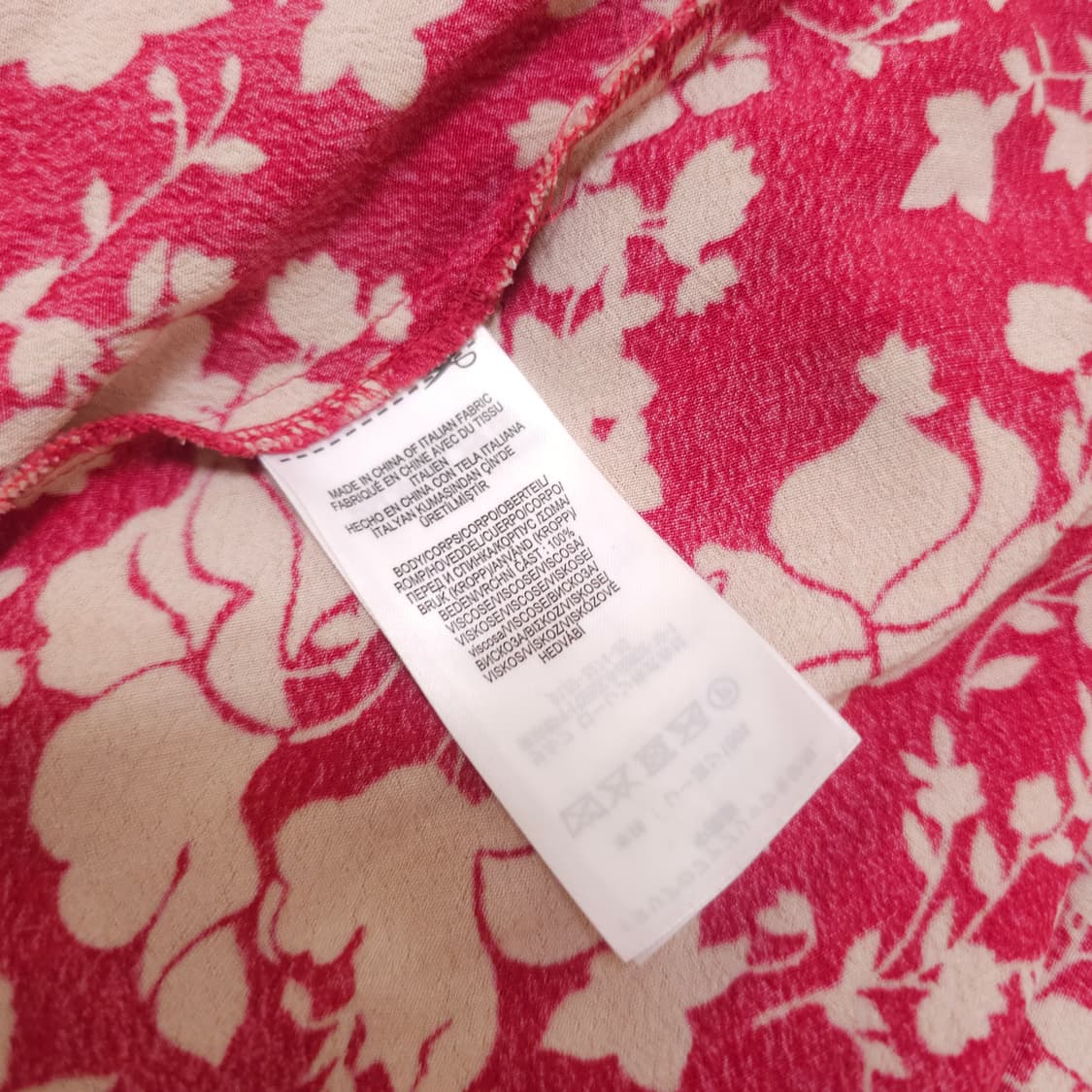 폴로 플로랄 맥시 랩 원피스 상품이미지6