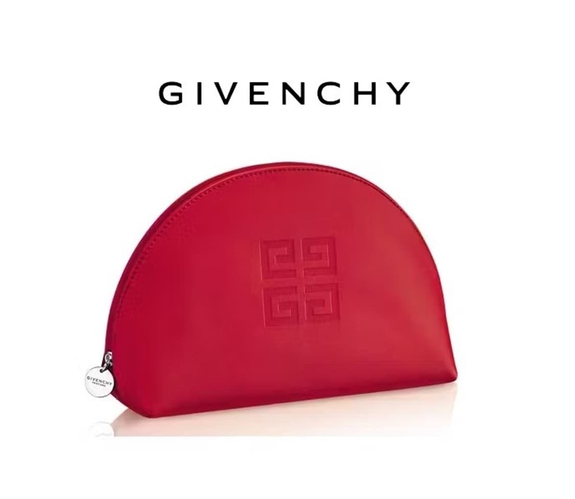 지방시 Givenchy 레드 반달 가죽 파우치 (새제품) 상품이미지1