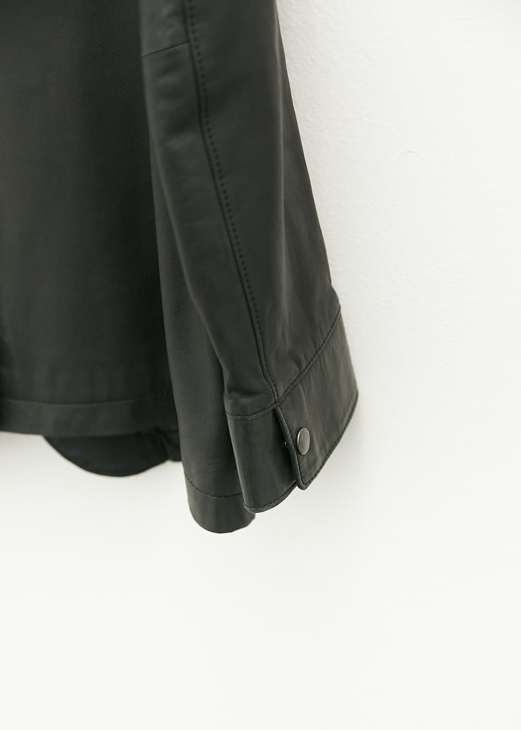 High Neck Lambskin Jacket 상품이미지5