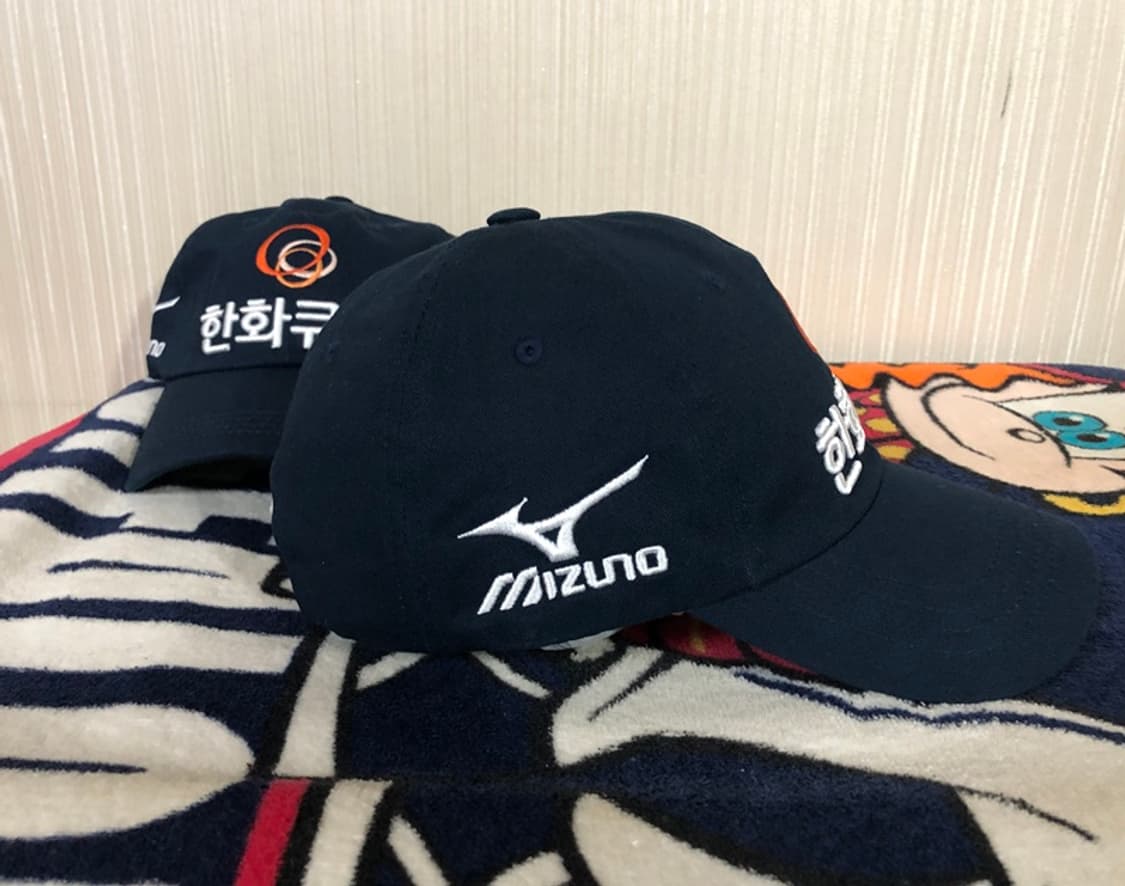 미즈노 한화큐셀골프단 프로골퍼 모자/캡(네이비) 상품이미지7