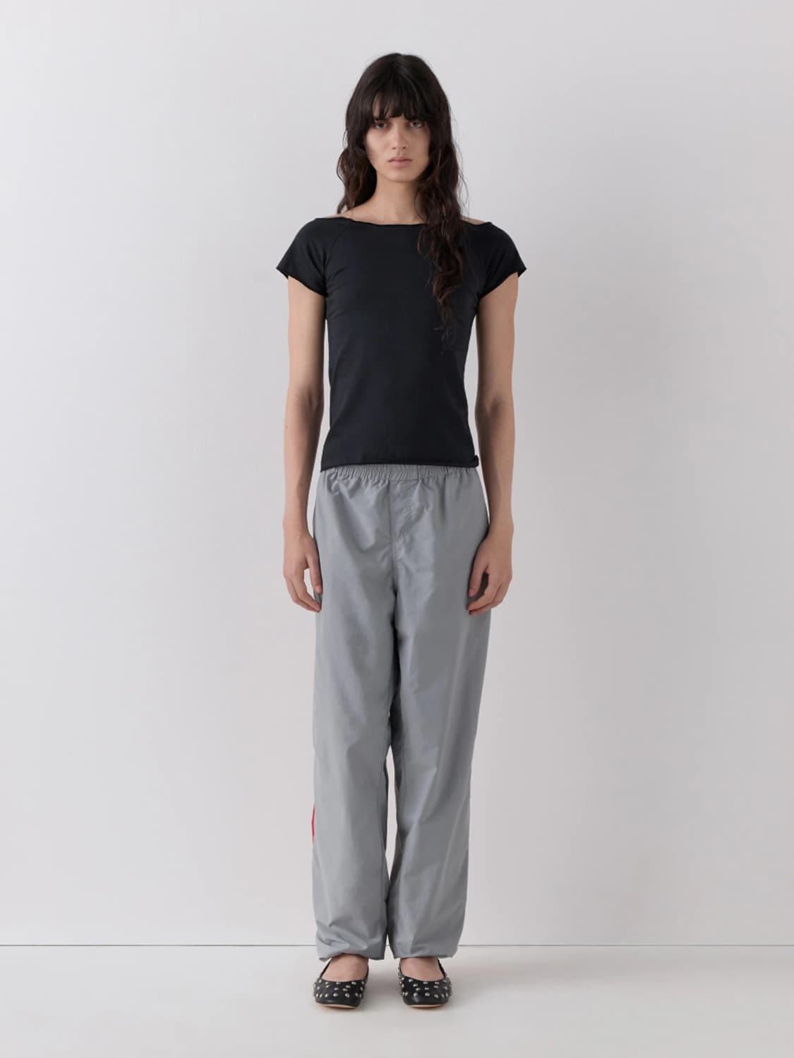 [34,36,38]기마구아스 Tyler 트랙 팬츠/그레이 상품이미지2