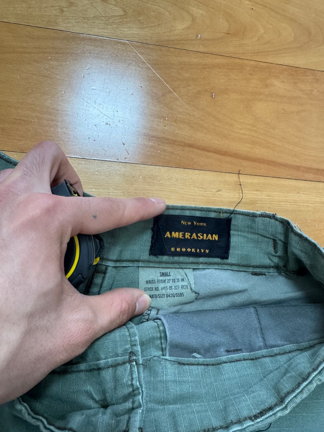 빈티지 밀티터리 쇼츠 반바지 상품이미지2