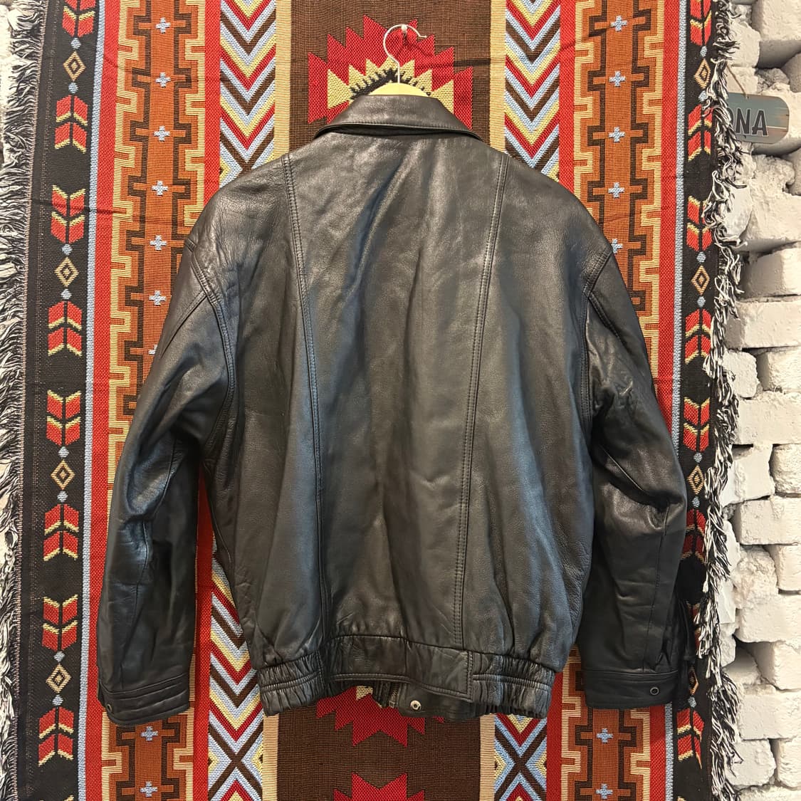 빈티지 양가죽 봄버 포켓 자켓 상품이미지2