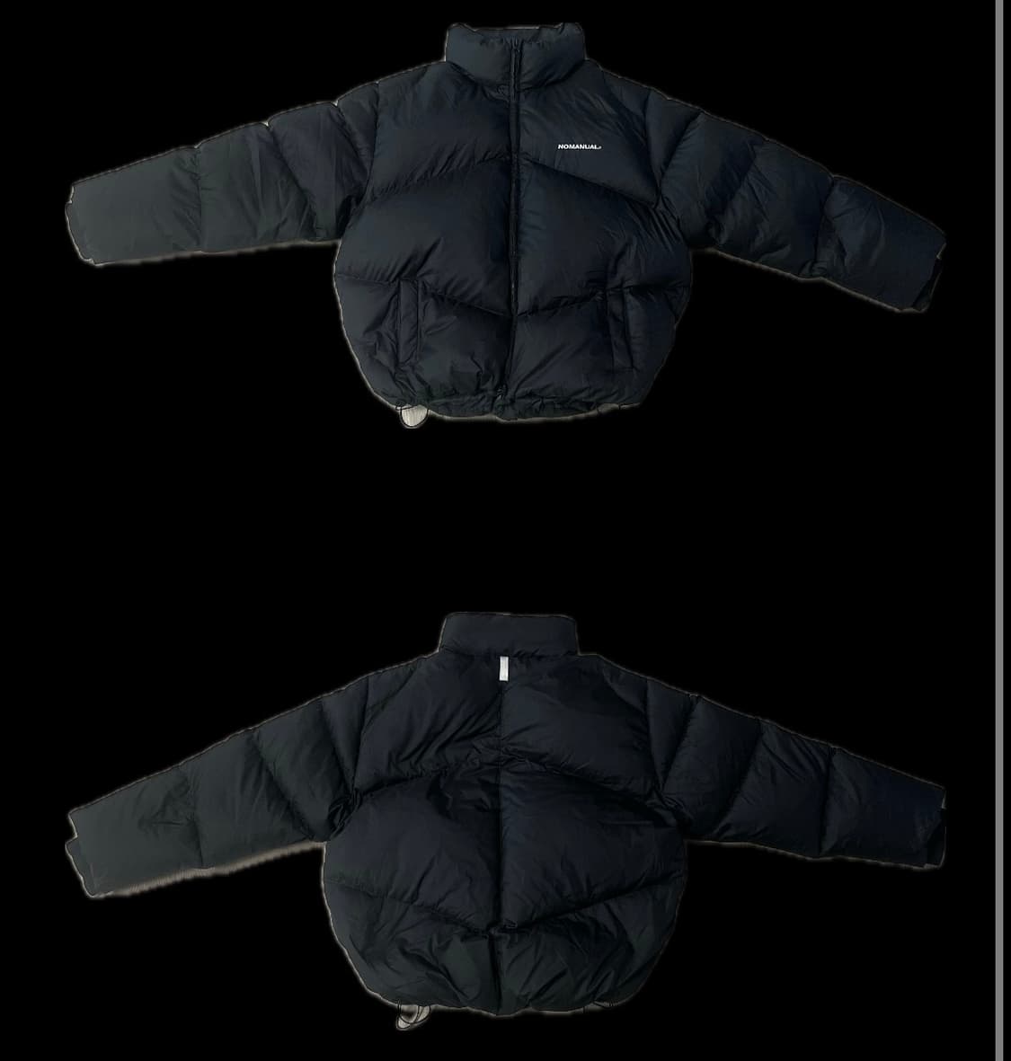 노메뉴얼 SKADI DUCK DOWN - MATTE BLACK 상품이미지1