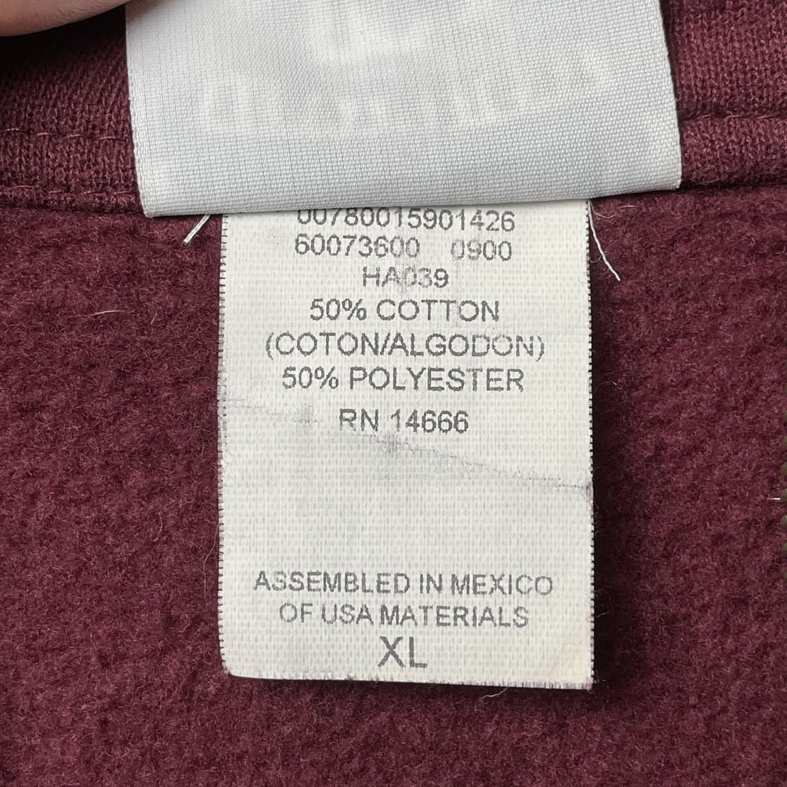 LEE 리 빈티지 와인 코튼 스웨트 셔츠 상품이미지9