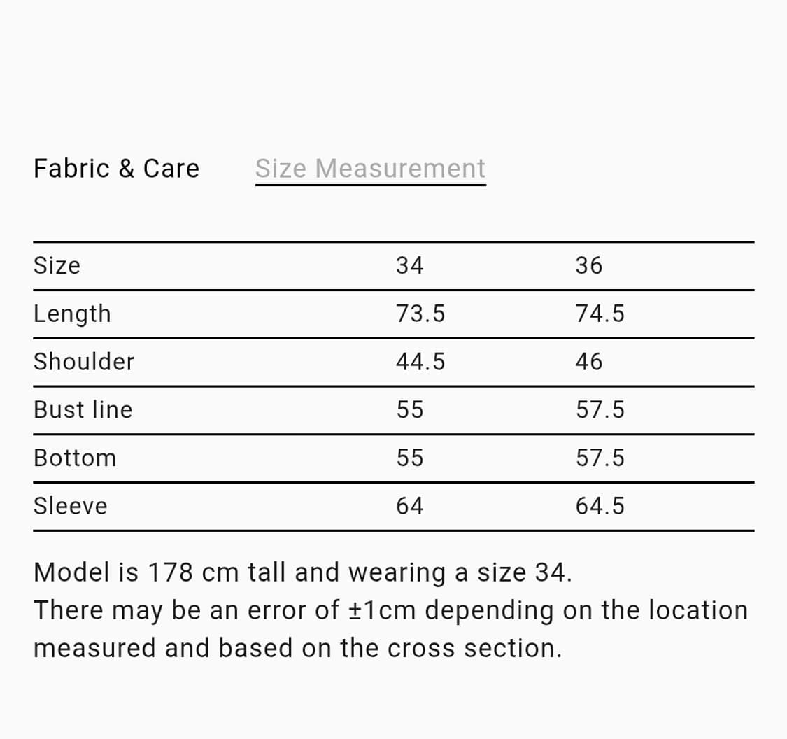 메종마레 밀리터리 피코트 36 (66) 상품이미지4