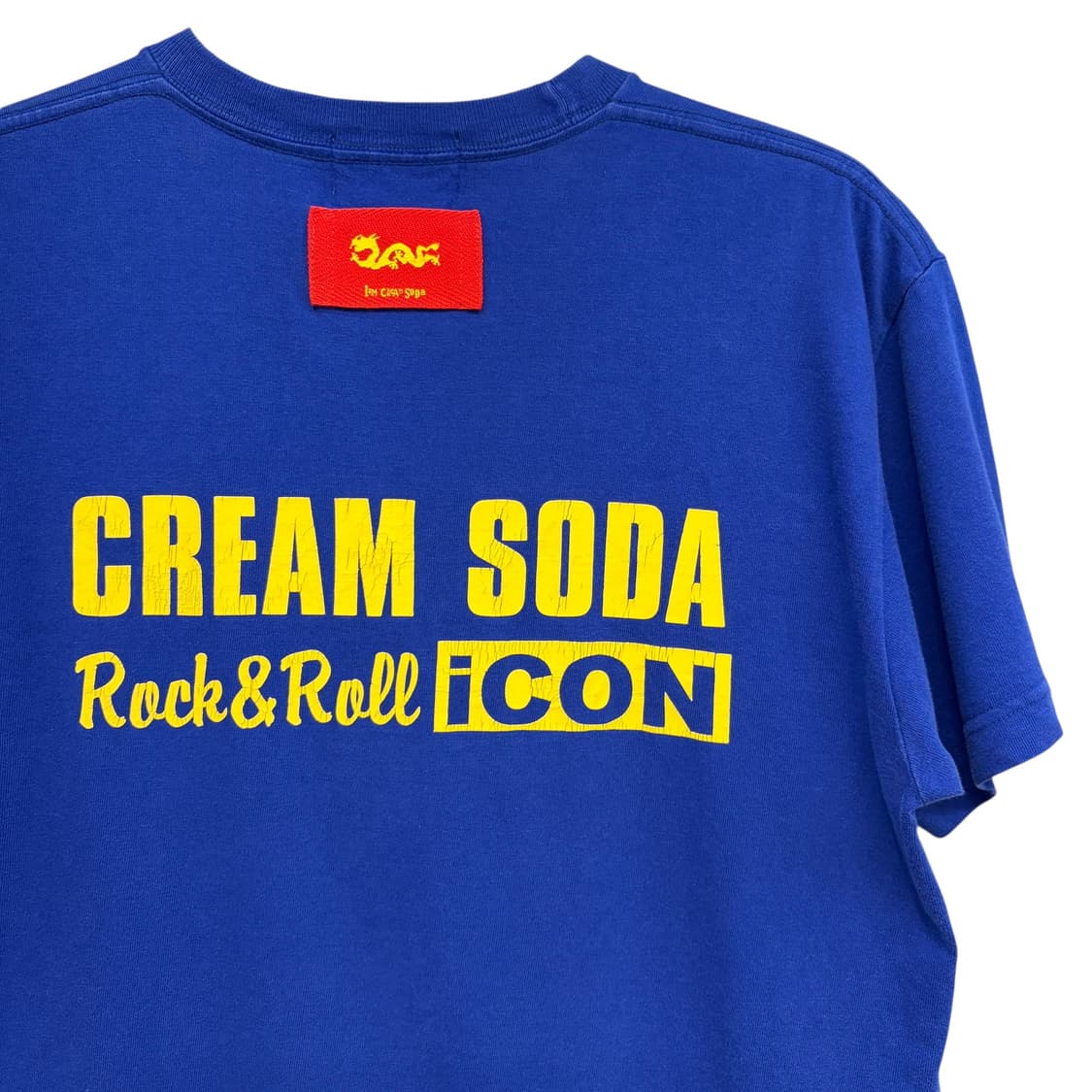 CREAM SODA  크림소다 빈티지 블루 반팔 티셔츠 M 상품이미지5