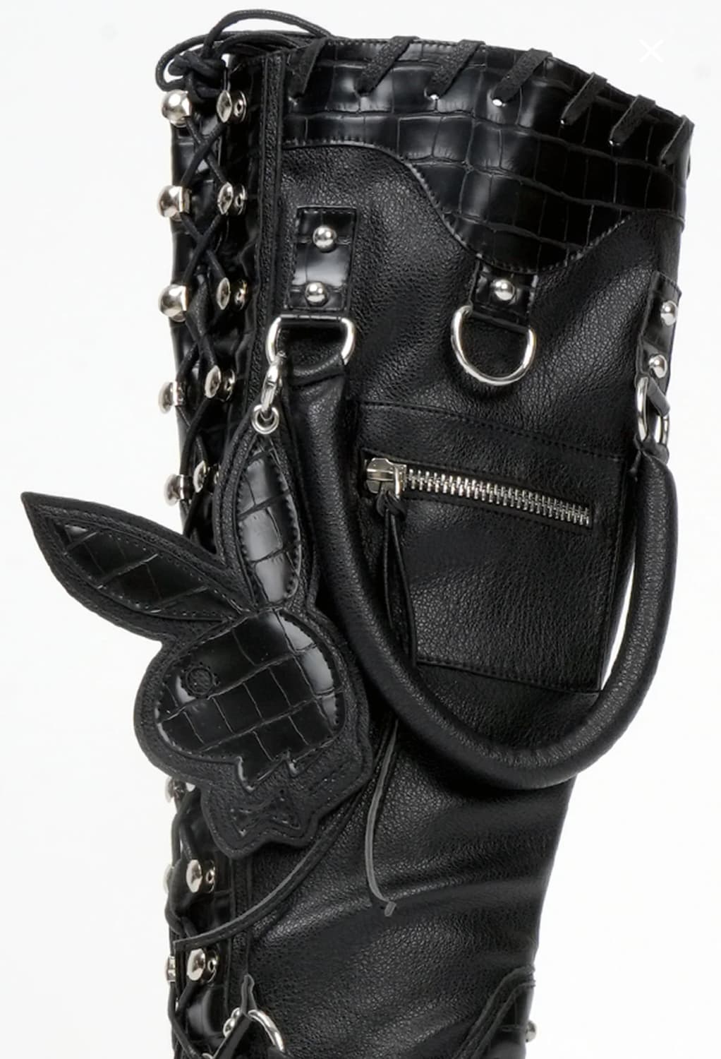 나밀리아 Namilia 핸드백 부츠 블랙 상품이미지3