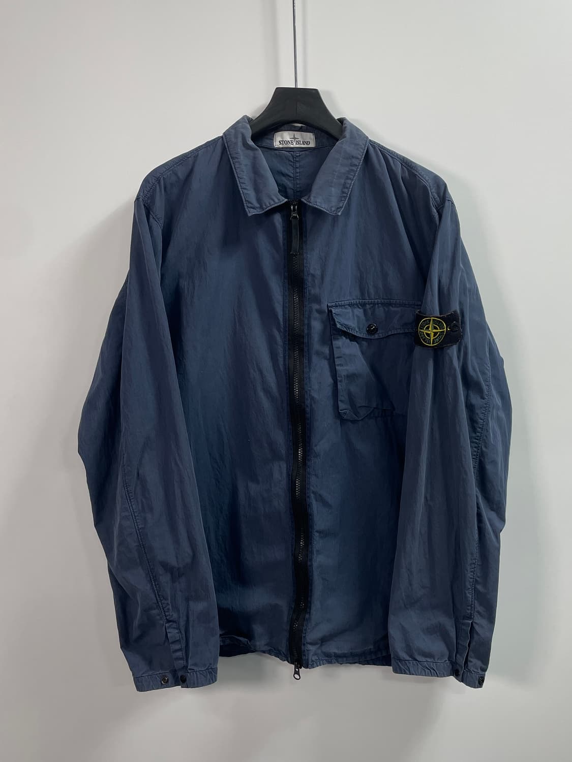 스톤아일랜드 올드이펙트 와펜 셔츠 자켓 (on.413) 상품이미지1